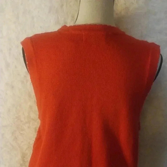 Vintage Northern Reflections Quilt Style Knit Sweater Vest Size M - Picture 4 of 8